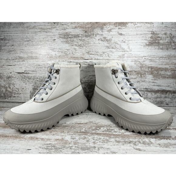 Women's Cole Haan 5.Zerogrand Flurry Hiker Gray Waterproof Winter Boots Sz 8.5B - Picture 6 of 9